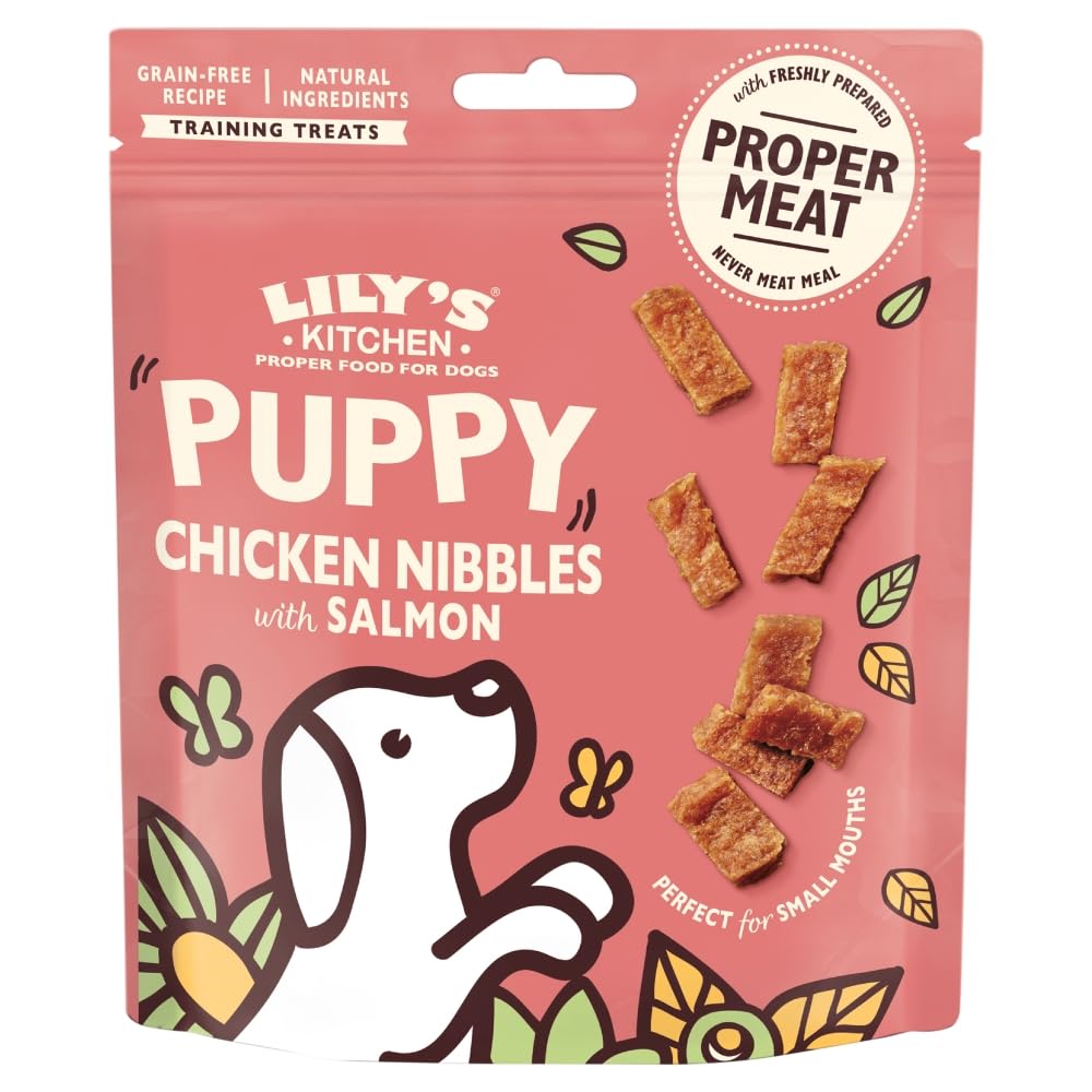 Lily's Kitchen Puppy Chicken & Salmon Nibbles 70g