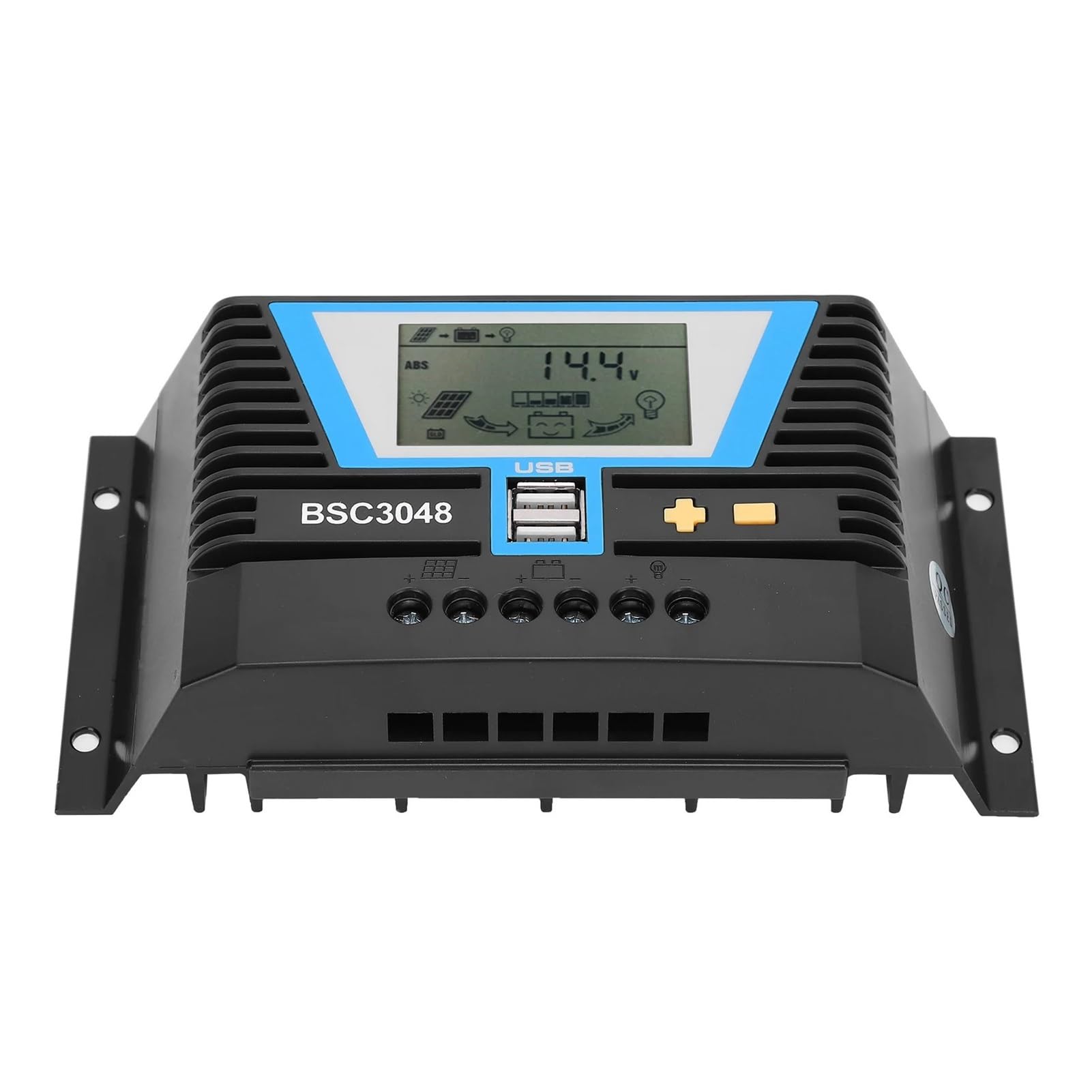 Controlador Solar for baterías variadas 30A 12V/24V/36V/48V Control de Carga