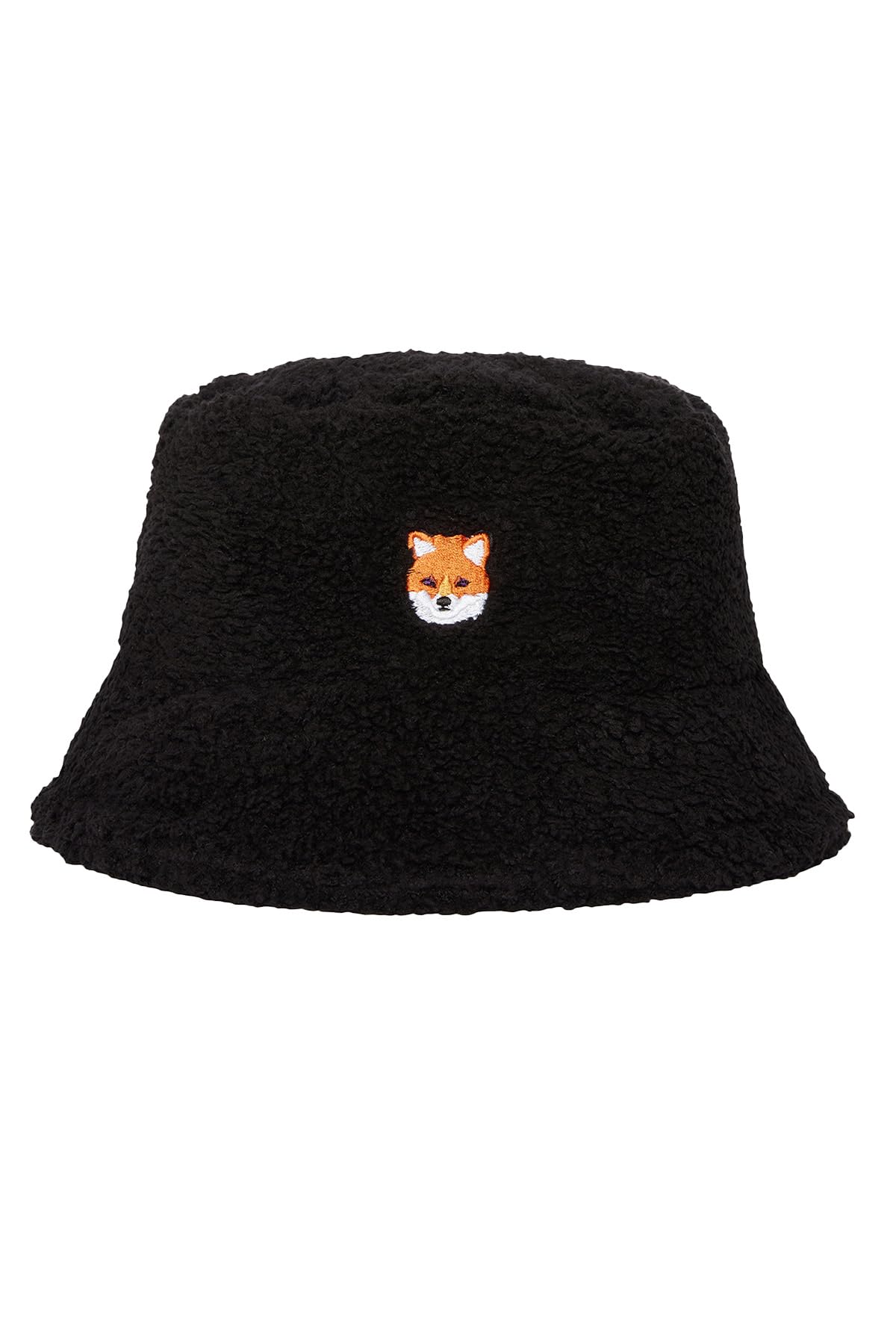 WWF MARKET Unisex Kızıl Tilki Bucket Hat Siyah O/S