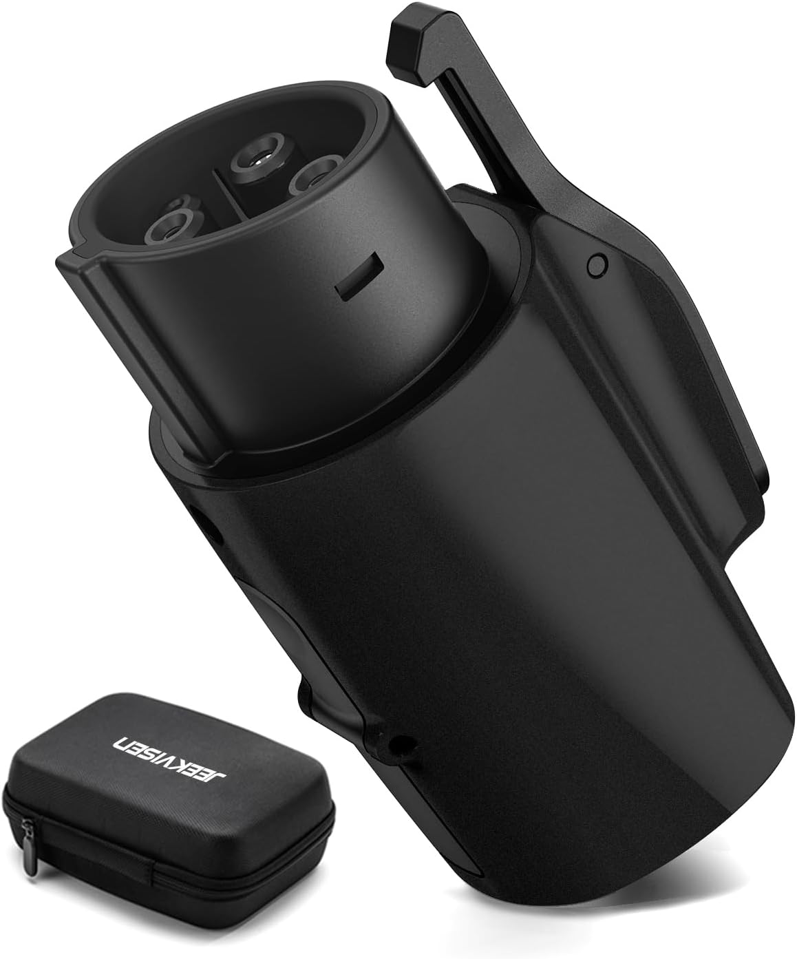 Tesla to J1772 Charging Adapter, Max 80 Amp 250V AC, Compatible with J1772 EVs & Tesla Wall Charger, Mobile Charger, Destination Charger (Black)