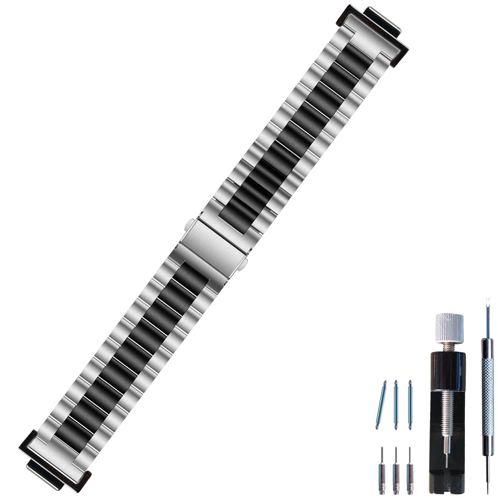 Amazon.co.jp: Hijiawee バンド ソリッドステンレススチールメタル