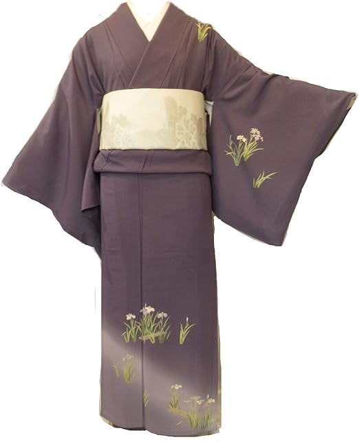 Amazon 絽訪問着 夏着物 正絹 紫 菖蒲 フォーマル 結婚式 着丈157cm 裄丈67cm 中古 リサイクル 10 着物 通販 Amazon 絽訪問着 夏着物 正絹 紫 菖蒲 フォーマル 結婚式 着丈157cm 裄丈67cm 中古 リサイクル 10 着物 通販