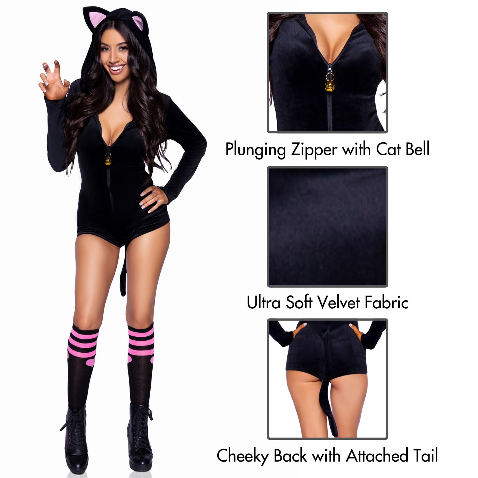 Leg Avenue Women's Assorted Cuddly Animal Costumes