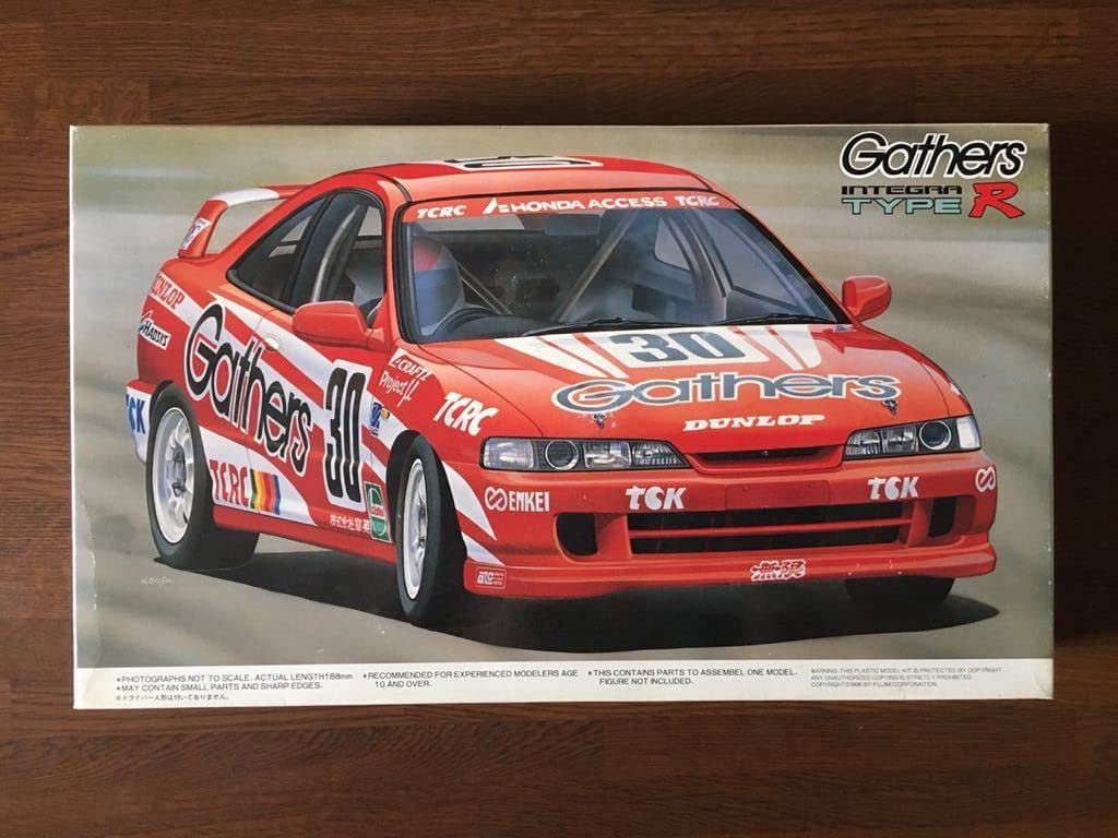 フジミ 1/24 インテグラTypeR カスタム完成品 フジミ 1/24 インテグラTypeR カスタム完成品