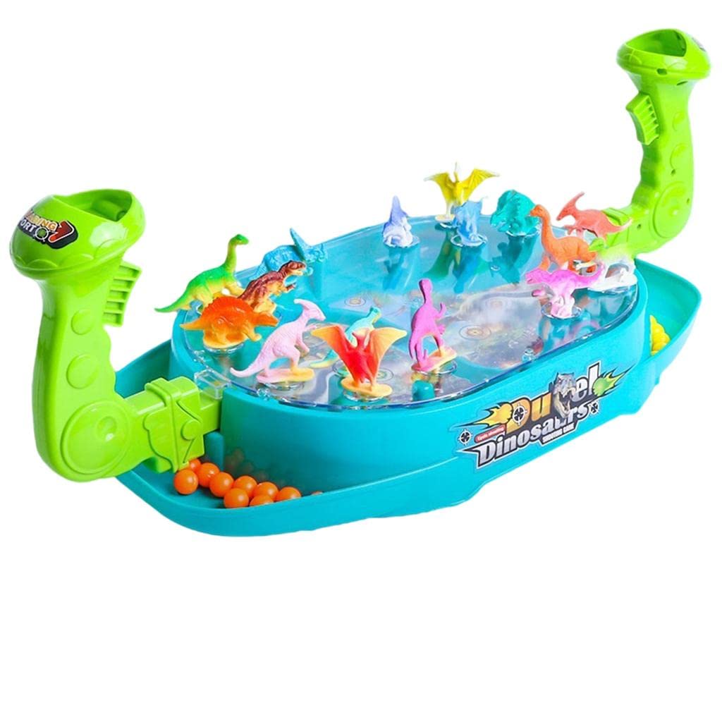 MERISHOPP® Double Battle Catapult Toy Dinosaur Shooting Game Board Game Luxury Set|Toys & Hobbies | Games | Board & Traditional Games |1 Set Dinosaur Battle Board Game Toy.