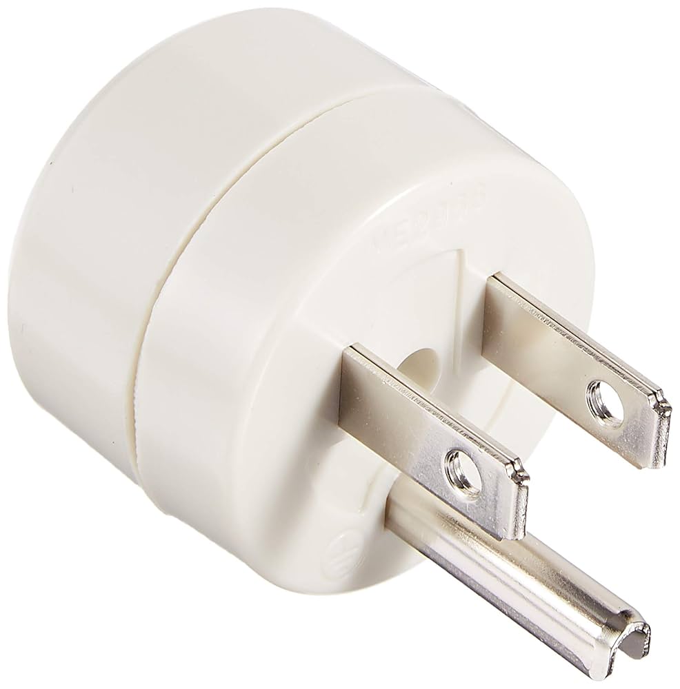 Amazon.co.jp: 明工社 明工 OA用逆接地アダプター ME2966 : DIY