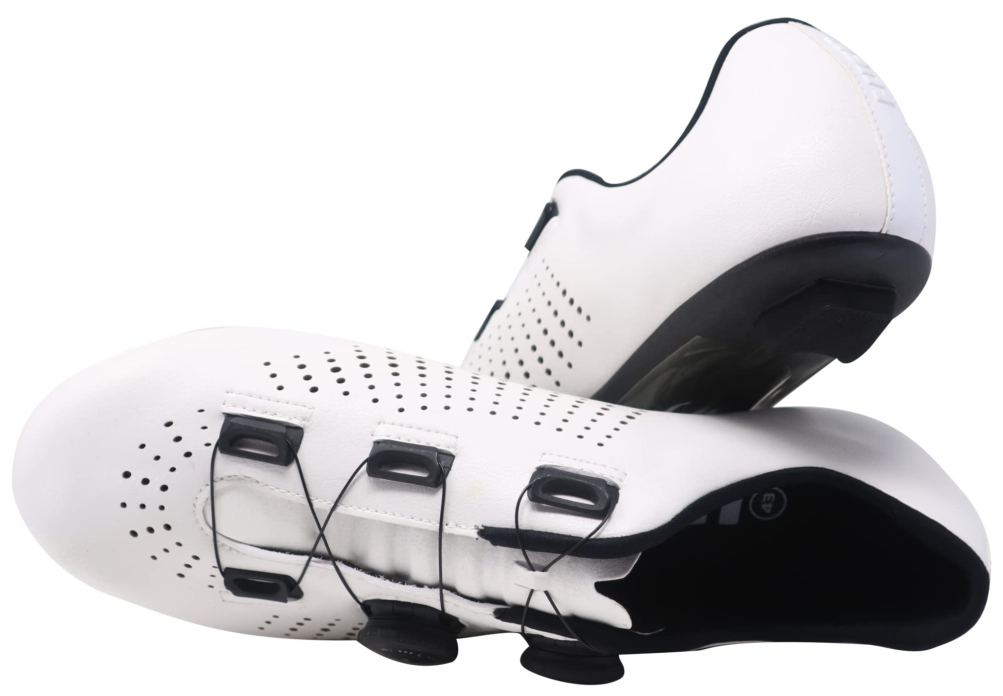 LUCK Start Horma Ancha para Carretera, con Suela de Carbono HD50, Doble Cierre rotativo, Especial para pies Anchos.
