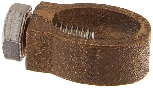 Morris Products 90636 Ground Rod Clamps - Direct Burial 5/8", 50-Pack