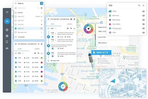 Miniatura 6 de Global View - Mini rastreador magnético GPS para vehículos: se requiere suscripción, oculto, respaldo magnético, seguimiento GPS en tiempo real,