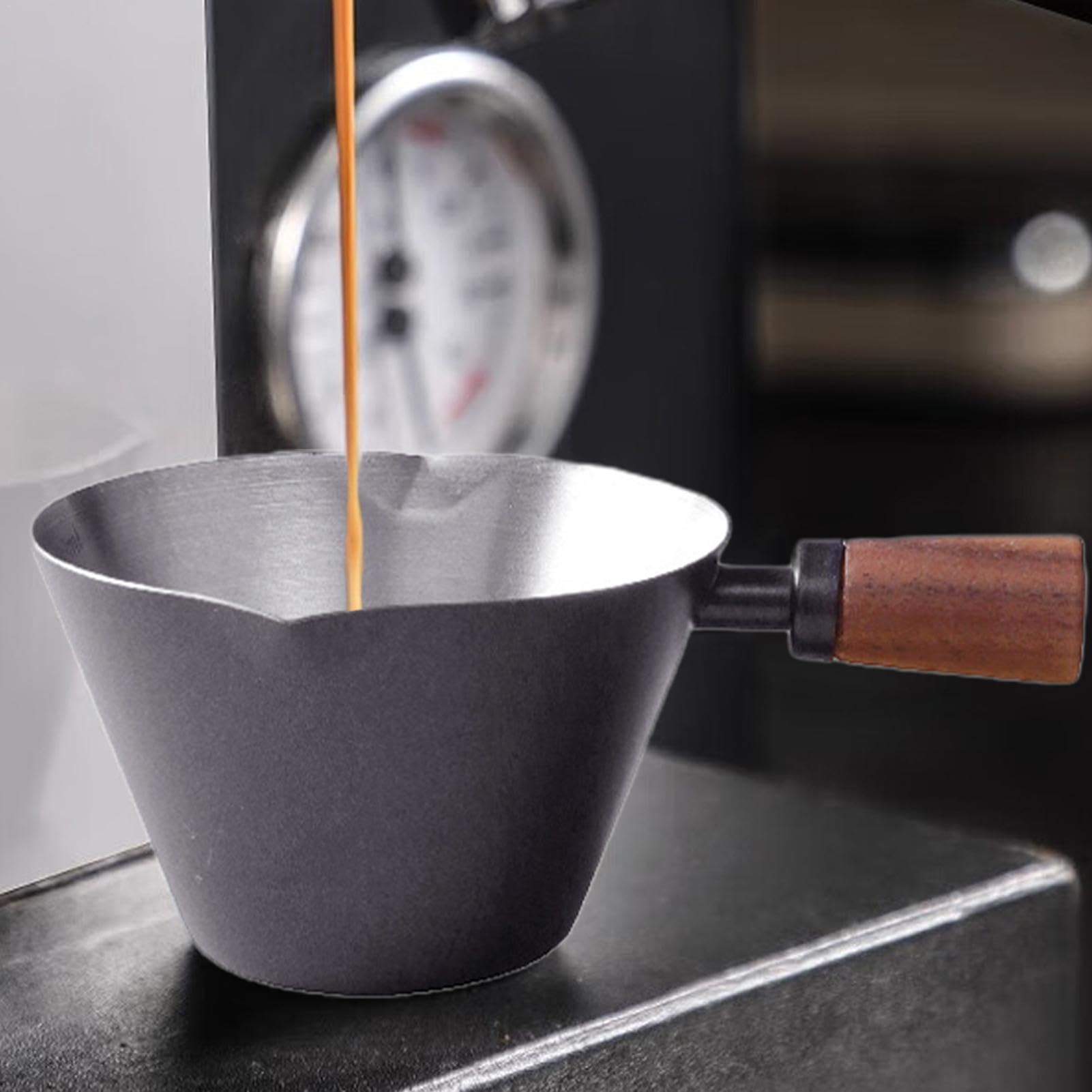 maatbeker met handvat | Perfect voor koffieshots en melkschuim