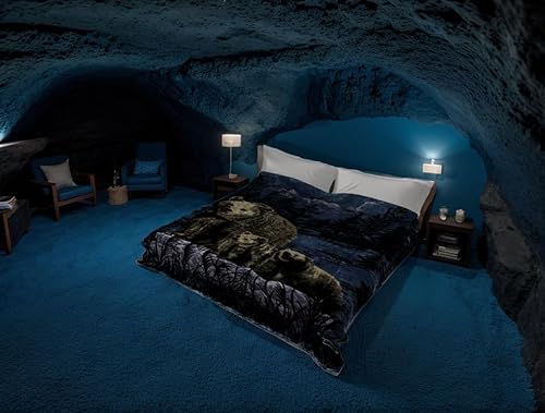 Miniatura 1 de SOLARON - Manta de fibras de visón de poliéster ultra fino de Corea gruesa y pesada