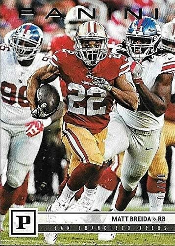 2018 Panini Gold Knight #261 New Shipping Free 20 Breida #07 Max 78% OFF Matt