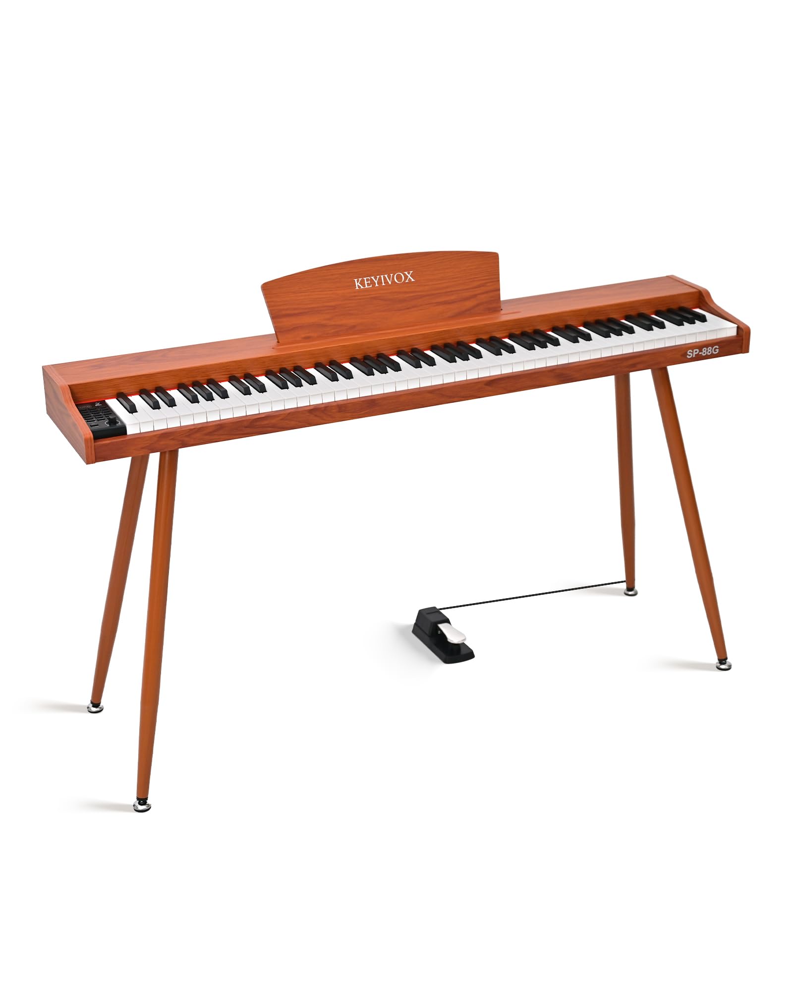 KYIVOX SP88G Digital Piano Keyboard with stand and accessories