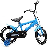 Bicicleta Infantil clásica de 14 Pulgadas con estabilizadores extraíbles para niños de 5 a 8 años