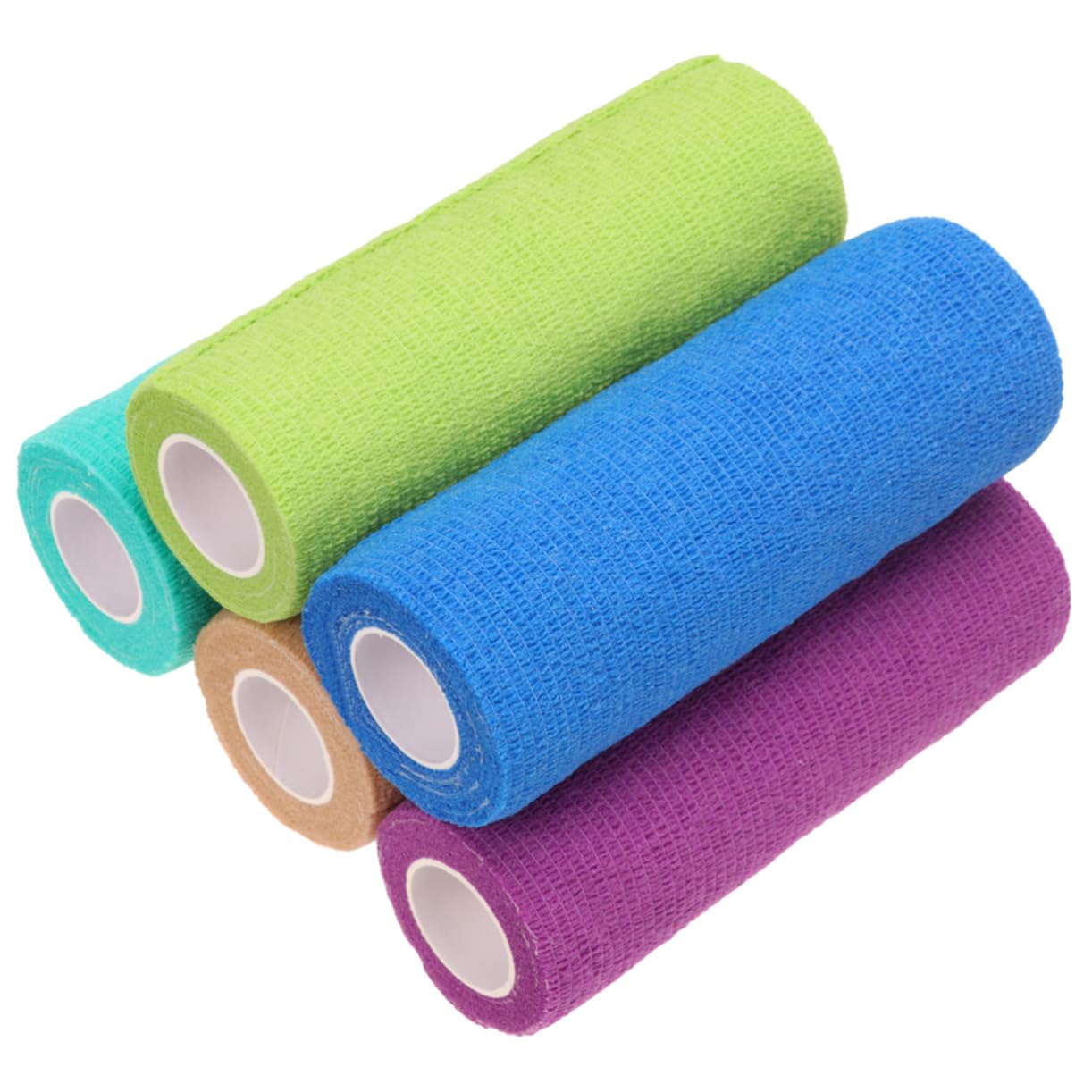 minkissy Skin-Friendly 5pcs Nonwoven Self-Adhesive Tape for Pet Muscle Treatment Nonwoven Tape