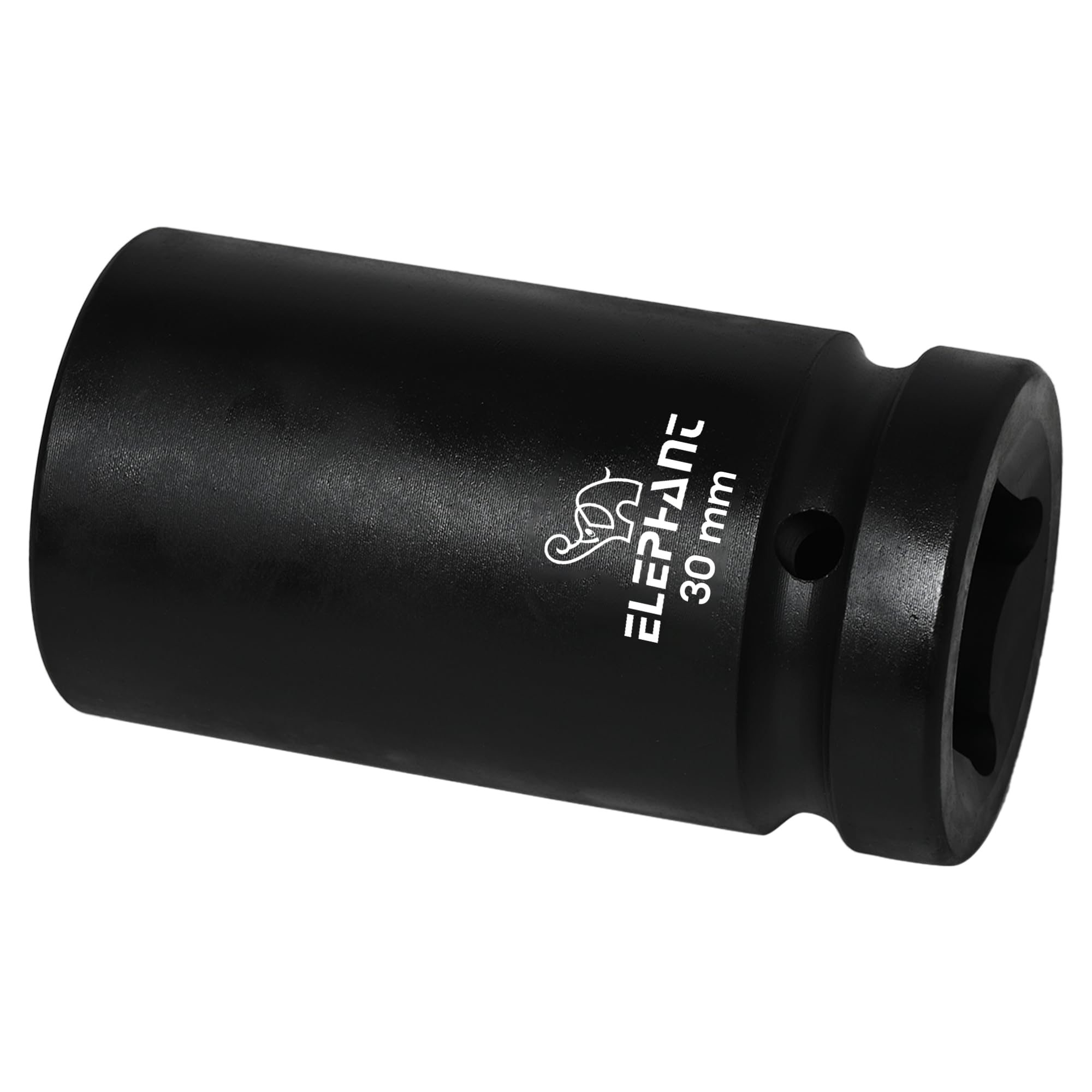 Elephant Metal 1 Inch Square Drive STD Impact Socket 6-Point 30 mm Size 90 mm Length 3