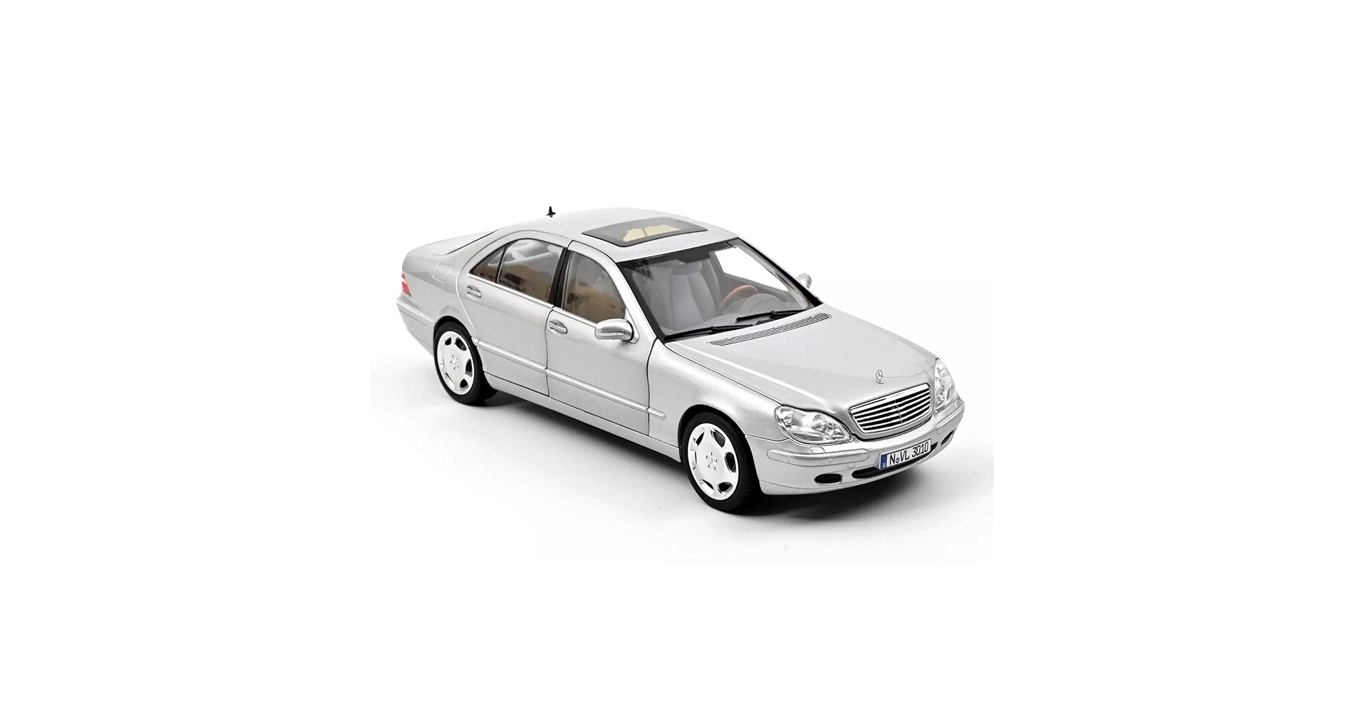 Amazon.com: 1998 Mercedes-Benz S600 with Sunroof Silver