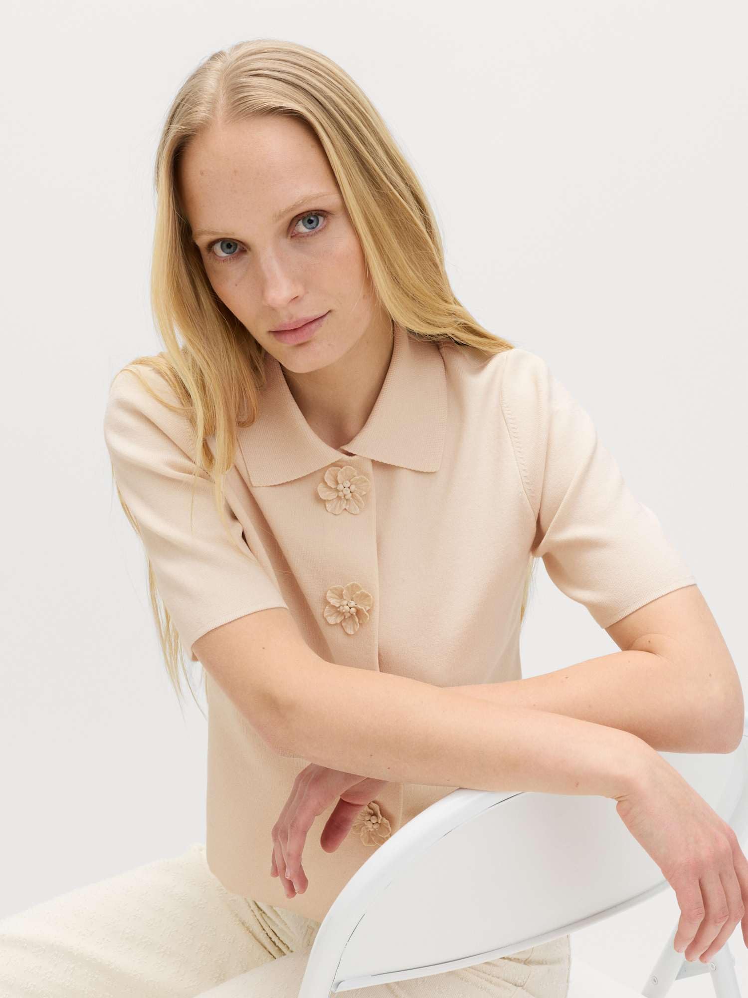 Marks & Spencer Donna Cardigan vestibilità Slim con Dettaglio Bottoni