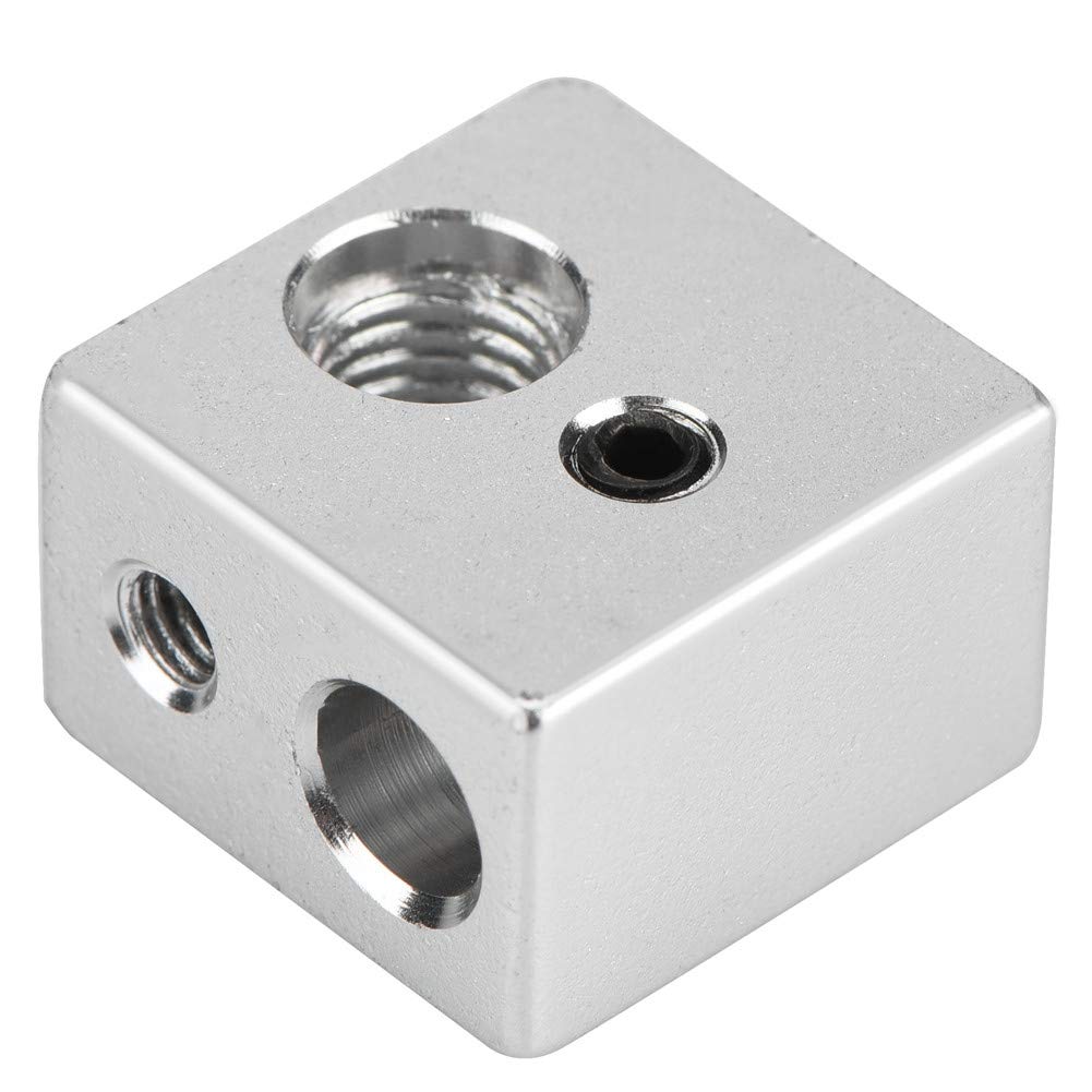 Blocco Riscaldatore Per Stampante 3D - 4 Pezzi, Alluminio, Compatibile MK7 MK8, Argento - Foto 3