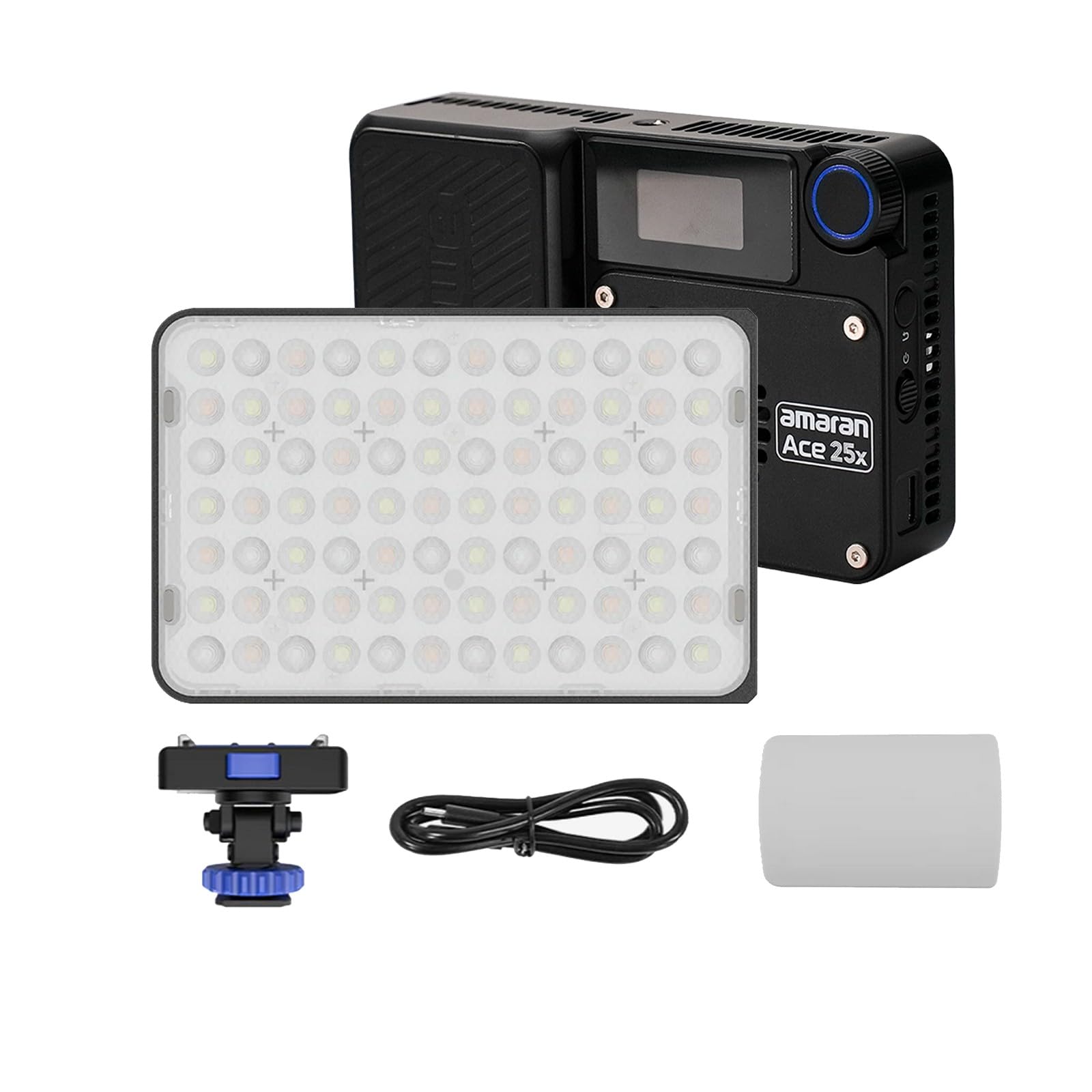 Amazon | Amaran Ace 25x カメラLED ビデオライト,25W バイカラー 2700