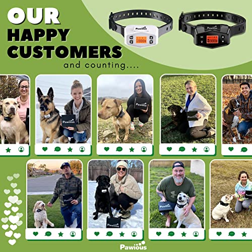 Pawious Gps Wireless Dog Fence - Pet Containment System, Electric Dog Fence With Radius Up To 1000 Yards, Rechargeable, Perimeter Shock Collar For Medium And Large Dogs, Outdoor Use Only #TOP4