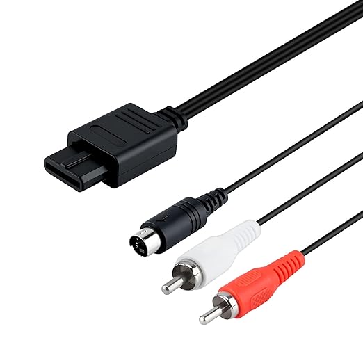Gam3Gear S Video Cable for SNES N64 Gamecube - NOT compatible with PAL GameCube