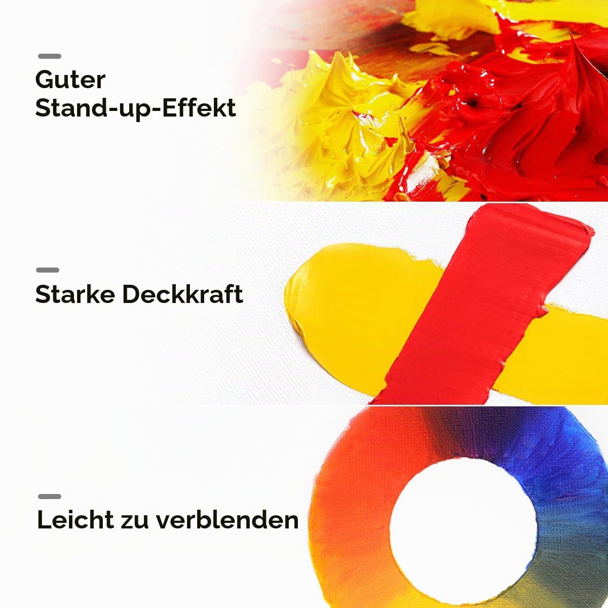 Paul Rubens Ölfarben Set, 40 Tuben à 50 ml, 40 Leuchtende Farben hochwertiger Künstler-Ölfarben, mit Ausgezeichneter Haltbarkeit und Deckkraft der Ölfarbe, Geeignet für Studenten, Künstler, Anfänger