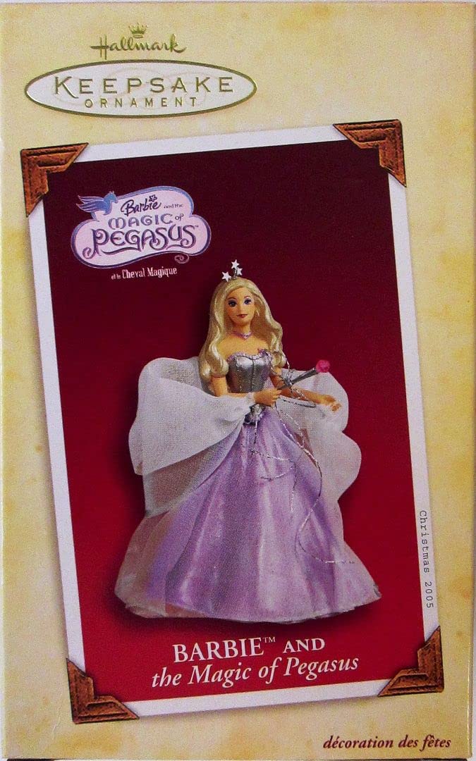 Amazon.com: BARBIE - PEGASUS 2005 Hallmark Ornament QXI6415 : Home