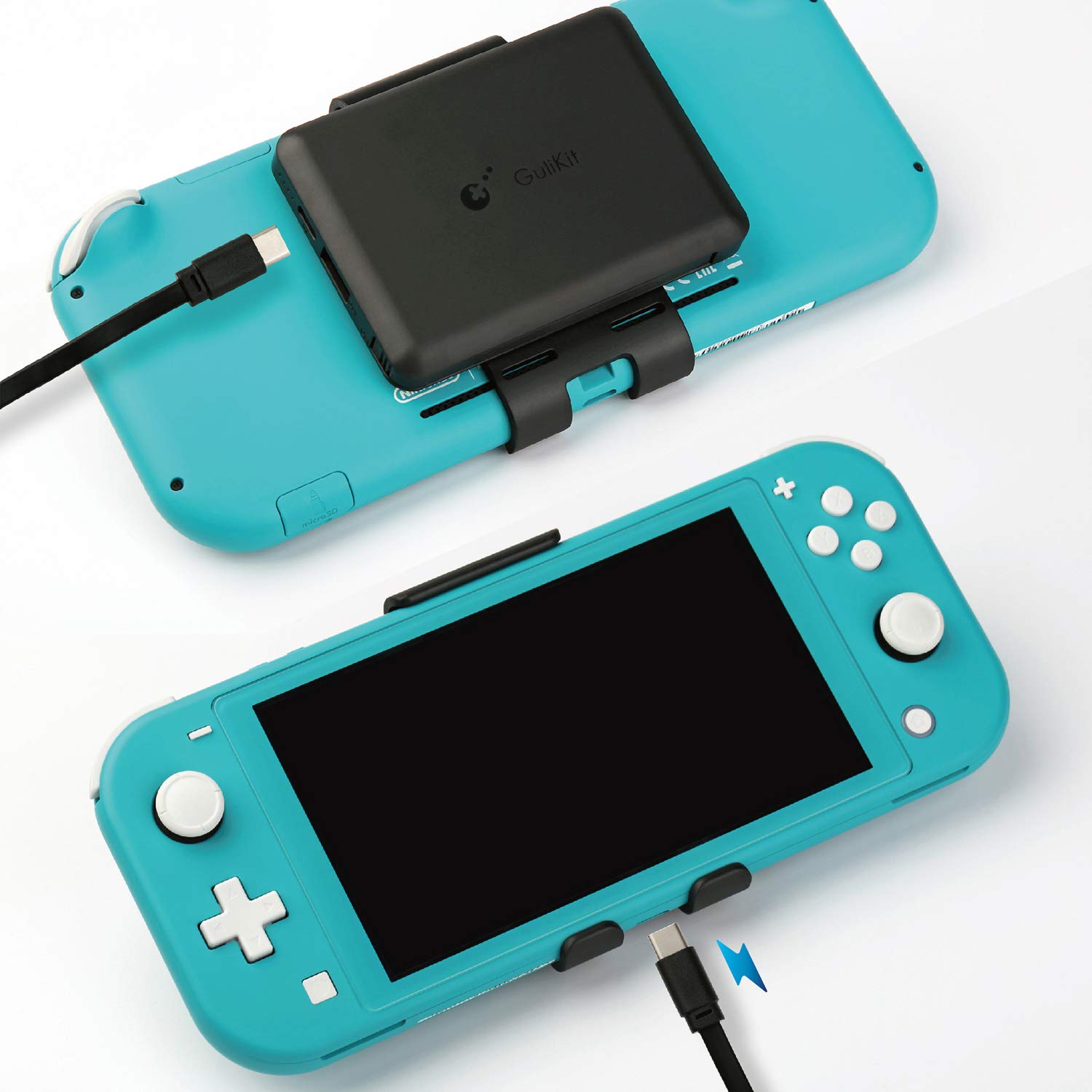 Gulikit Battery Pack For Switch Lite 5000mah Portable Battery Case