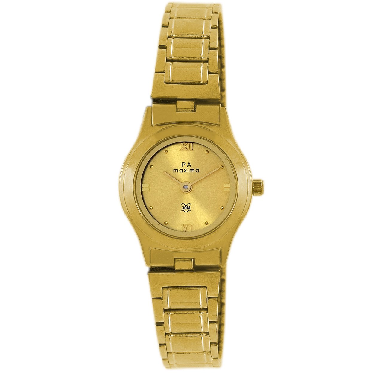 Maxima Stainless Steel Gold Dial Collection Analog Watch for Women 14732Cmly, Gold Band (B07CQ6VD2R) Amazon Price History, Amazon Price Tracker