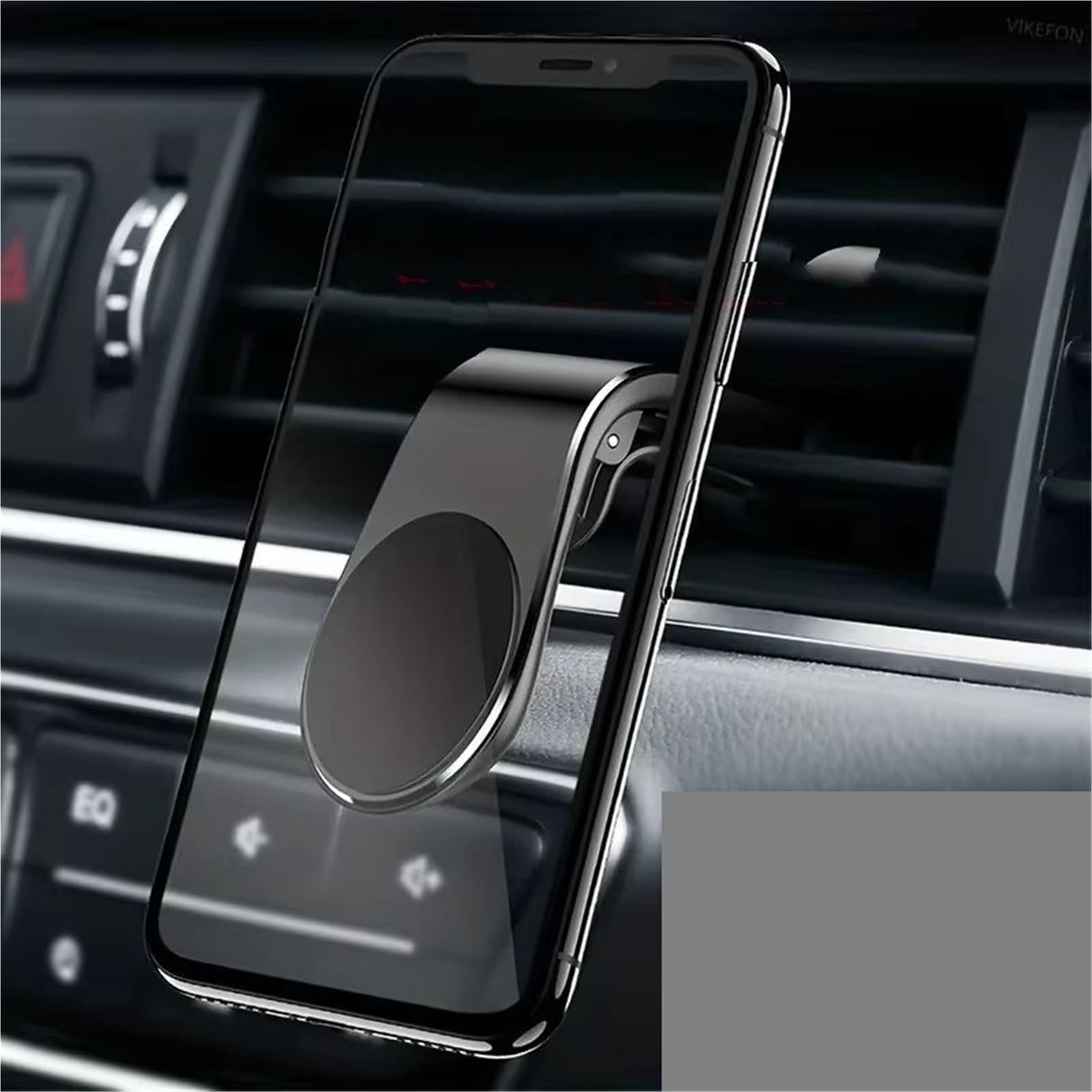 Per Iphone Supporto Magnetico Universale Telefono Supporto Sfiato D'aria Magnete Auto GPS Smartphone Mobile Porta Cellulare Auto(360 Rotate Black)