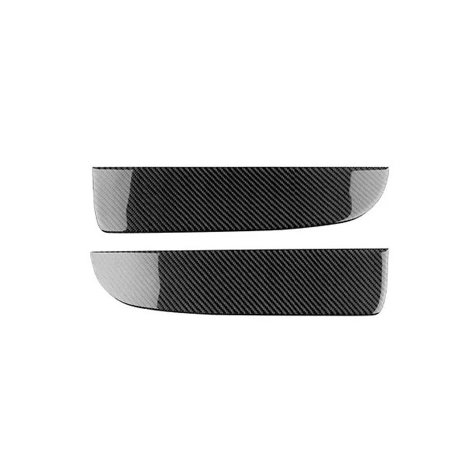 Oxwwrsfco Type1 Car Door Decor Sticker Compatible For Abarth 595 695(2012-2024)/Fiat 500 500C(2008-2024)/Fiat 500E(2013-2019) Soft Carbon Fiber Lhd Rhd(Type1)
