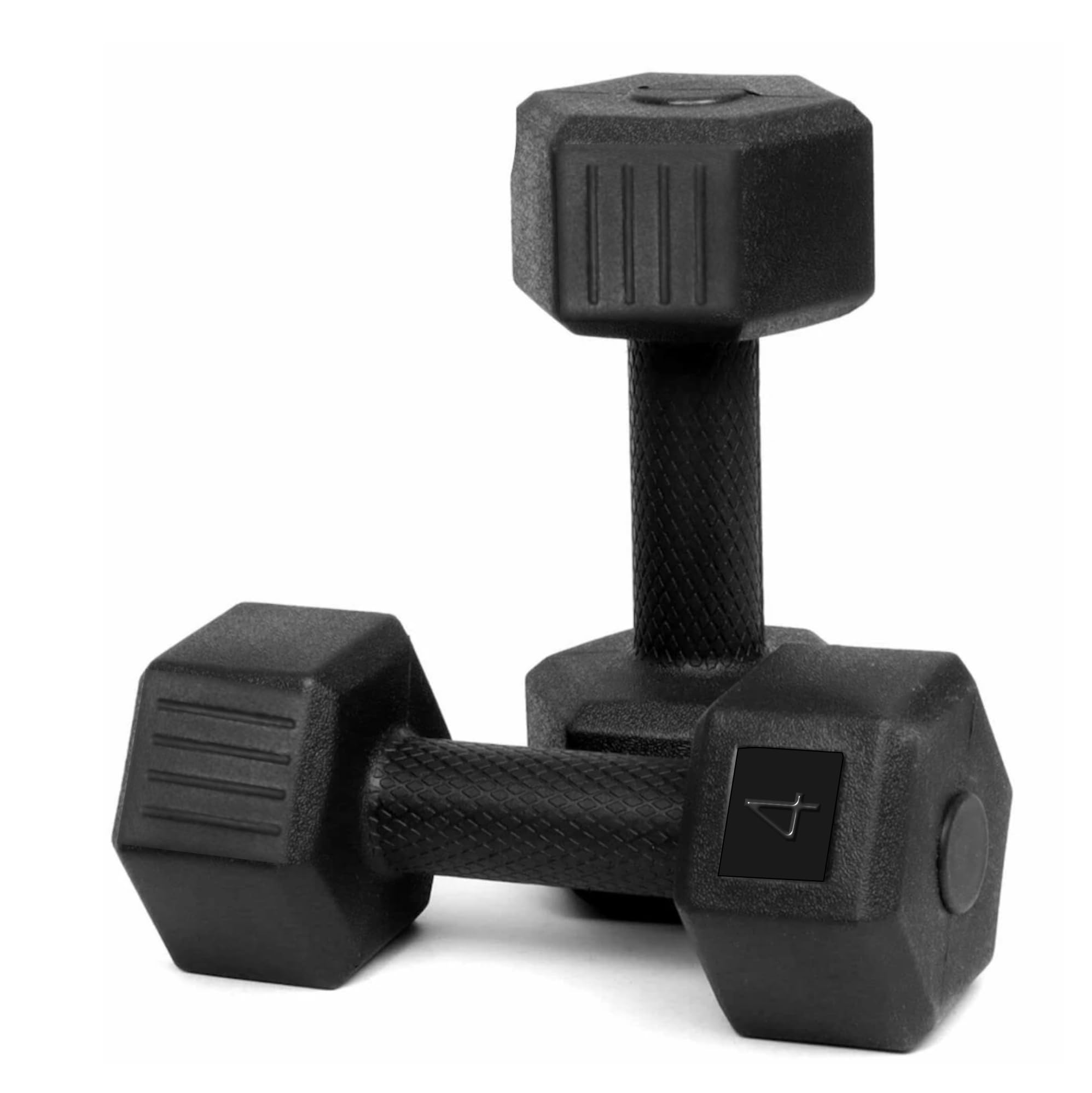 ARTINO 4Kg Pair Hexa PVC Dumbbells Set For Home Gym, Exercise & Fitness Dumbbell (Black) Fixed Weight Dumbbell (4kg X 2Pc) (B0B6RDLT35) Amazon Price History, Amazon Price Tracker
