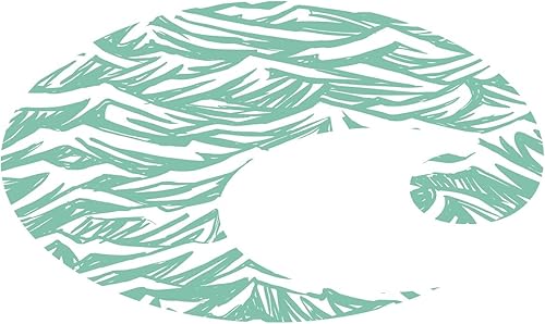 Vista 2 de Costa Del Mar Calcomanía prémium, Camo