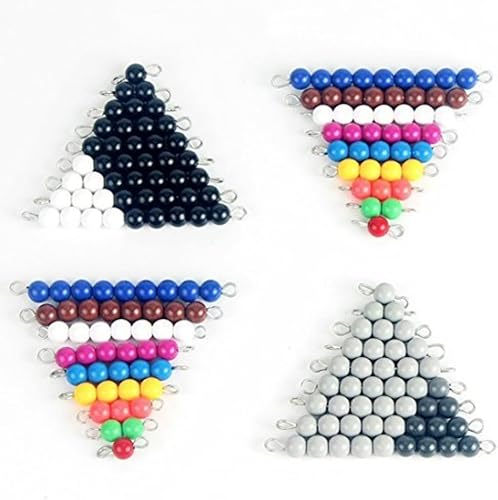 DANNI Montessori Bebé Matemáticas Juguete Educativo Resta Serpiente Juego Matemáticas Ayudas Enseñanza Caja de Madera Colorido Plástico Tablero de