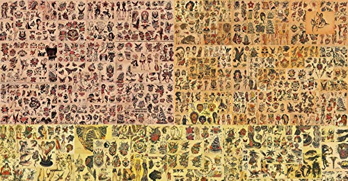 Sailor Jerry Traditional Vintage Style Tattoo Flash Collection 135 Sheets