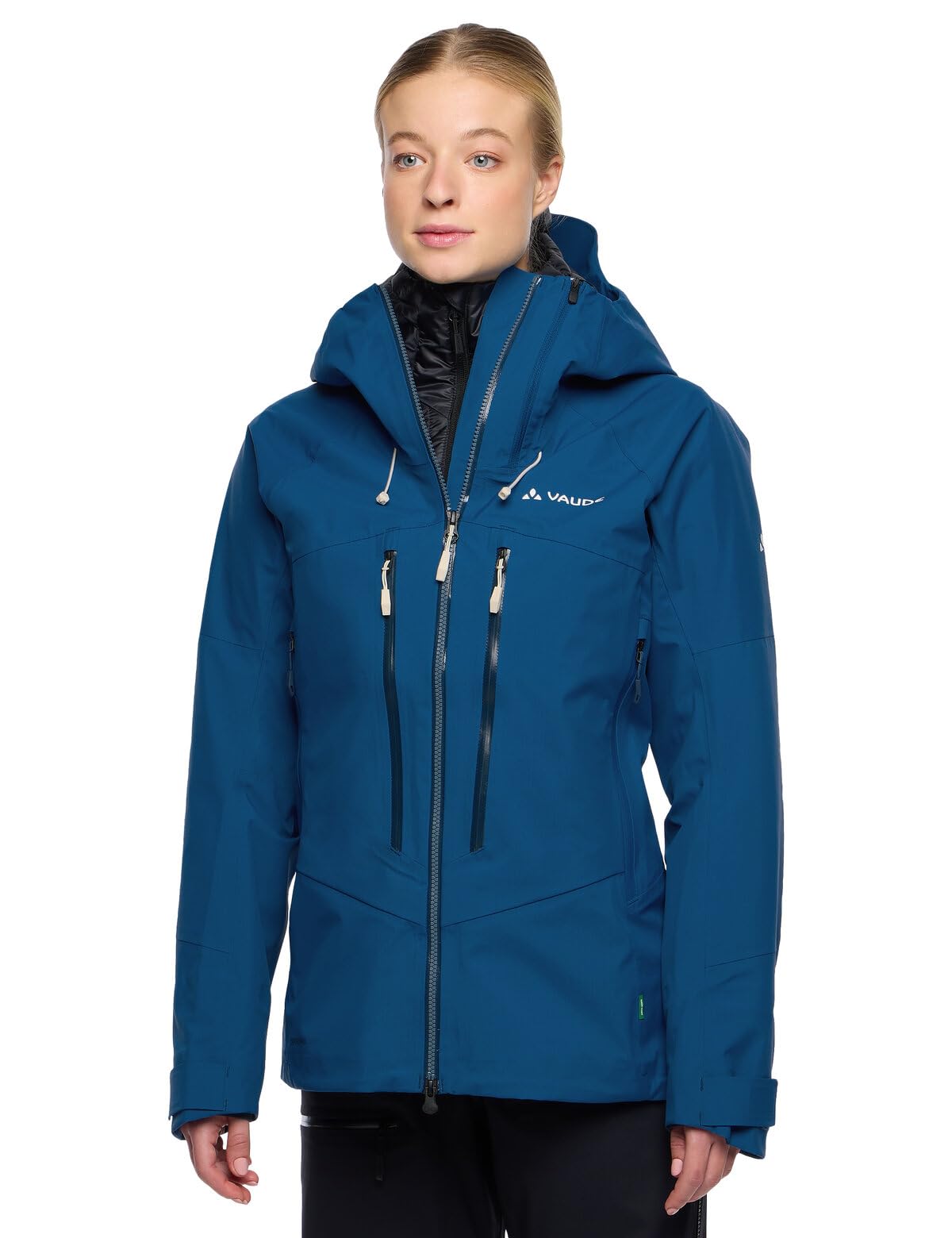 VAUDE Damenjacke Women's Monviso 3 Lagen Jacket, atmungsaktiv & wasserdicht, ideal als Windbreaker