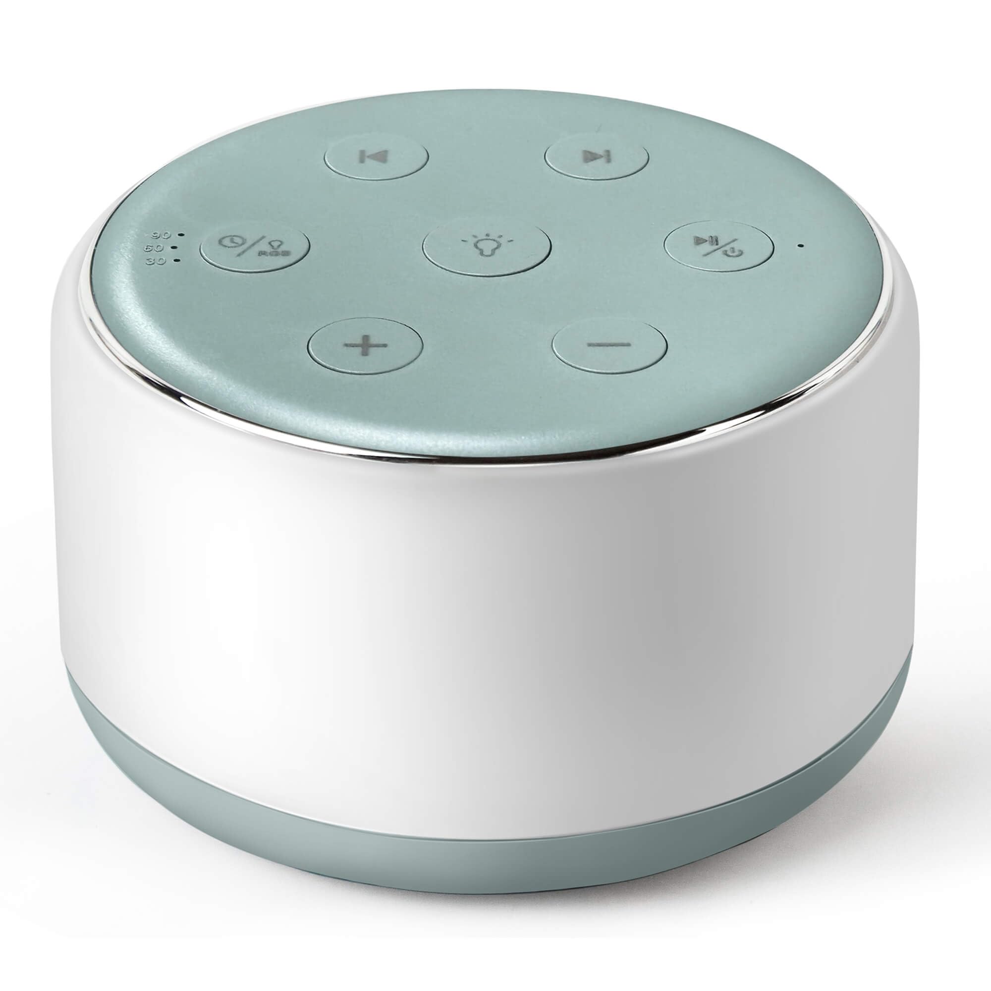 FamiSym White Noise Sound Machine Baby zum Schlafen mit Nachtlicht - 34 beruhigende Geräusche, Wiederaufladbare White Noise Machine für Baby Kinder Erwachsene Schlaf, Tragbare Wiegenliedmaschine Baby