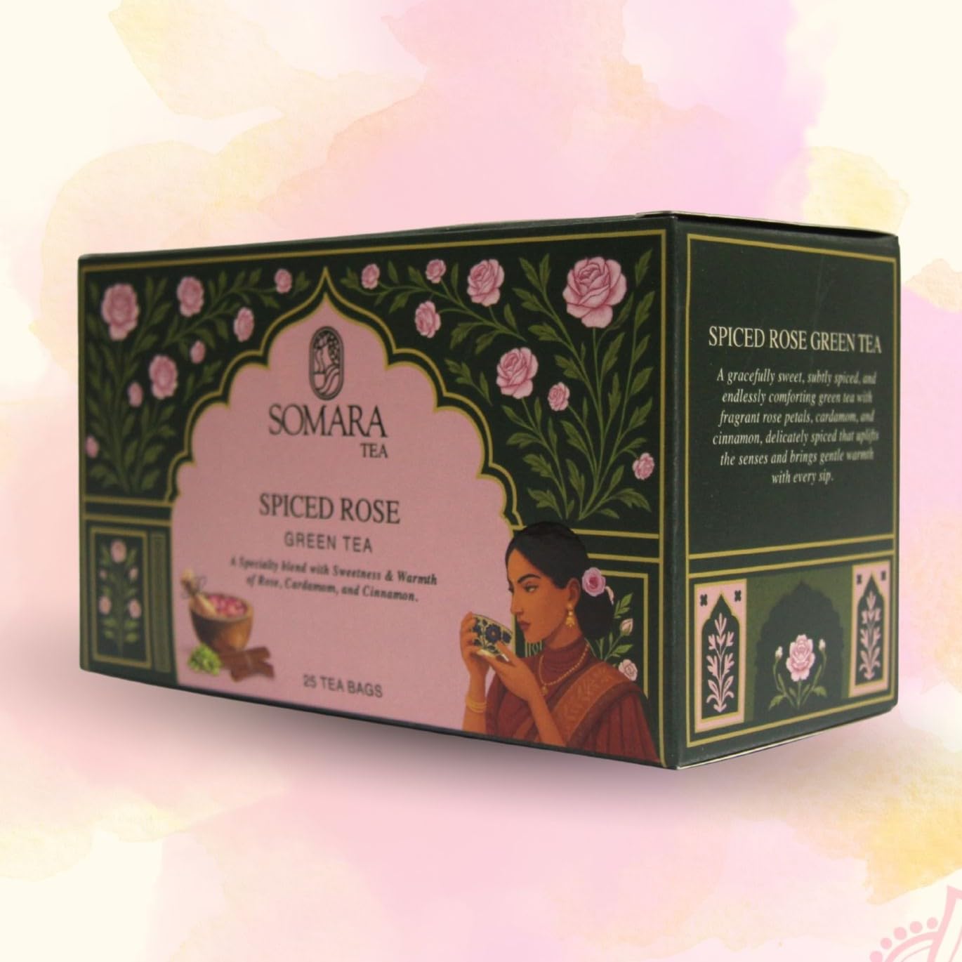 Spiced Rose Green Tea with Cardamom and Cinnamon — Amazon image 8