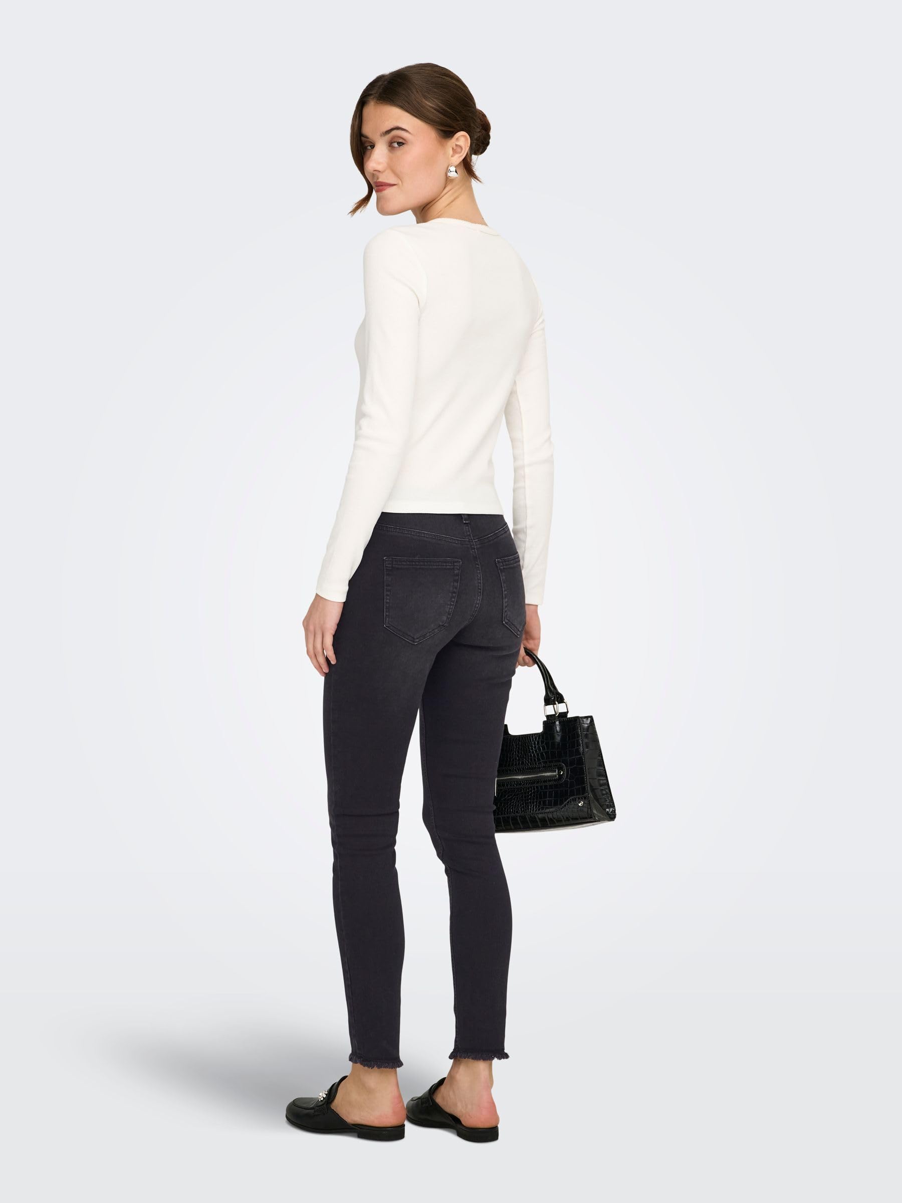 ONLY Onlblush Mid Ank Rw Rea1099 Noos - Dżins Kobiety
