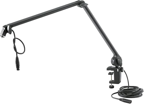 K M 23860 Mikrofonarm schwarz