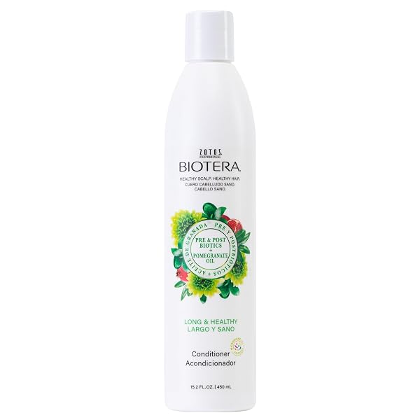 Biotera Long & Healthy Strengthening Conditioner | Strengthens Long, Growing Hair | Microbiome Friendly | Vegan & Animal