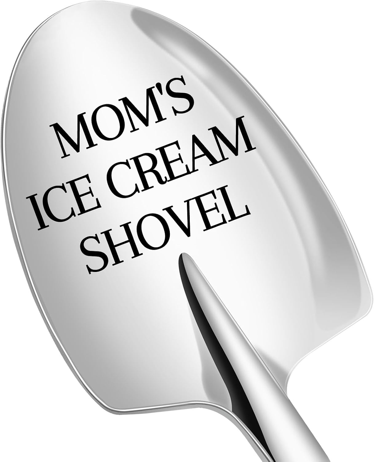 Personalized Mom's Ice Cream Shovel - Christmas & Mothers Day Gift for Mom from Daughter or Son