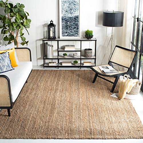Natural Fiber Handmade Farmhouse Premium Jute Area Rug | Safavieh
