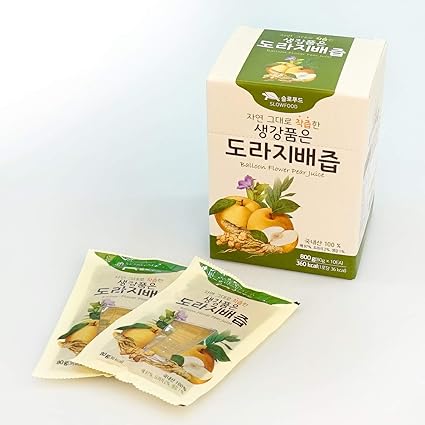korean pear juice pouch