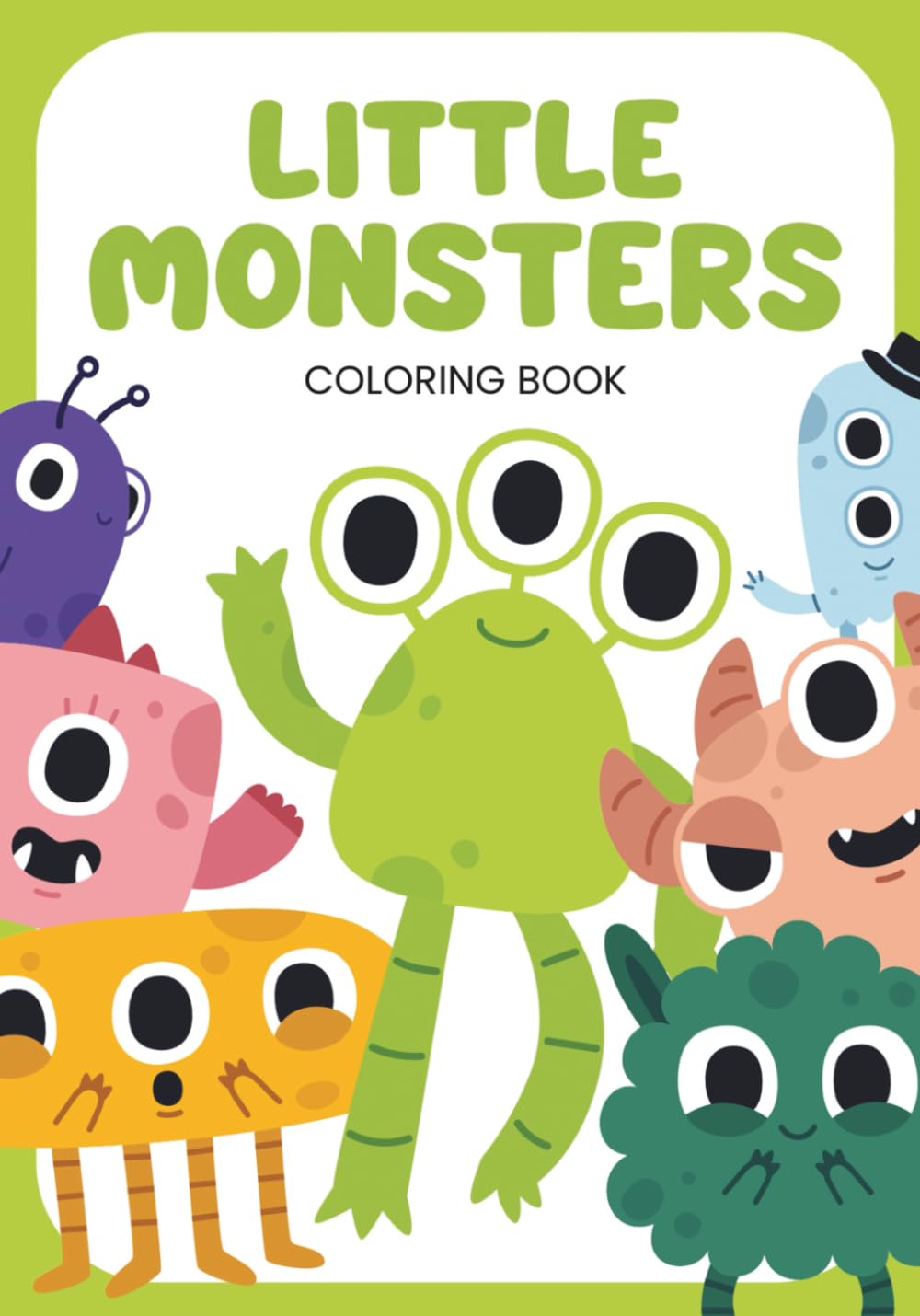 Little Monsters Coloring Book
