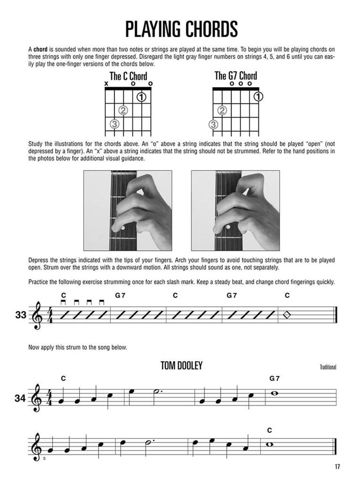 Hal Leonard Guitar Method Book 1, Second Edition | Beginner Guitar Lesson Book for Adults and Students | Learn to Play Acoustic or Electric Guitar with Chords, Songs, Exercises, Notation and Strumming — Amazon image 5