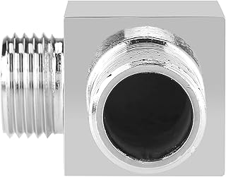 Shower Outlet Elbow Wall Outlet Elbow Brass Solid Brass Chrome Finish Square Hand Shower Outlet Elbow Angle Valve Concealed Wall Mounted