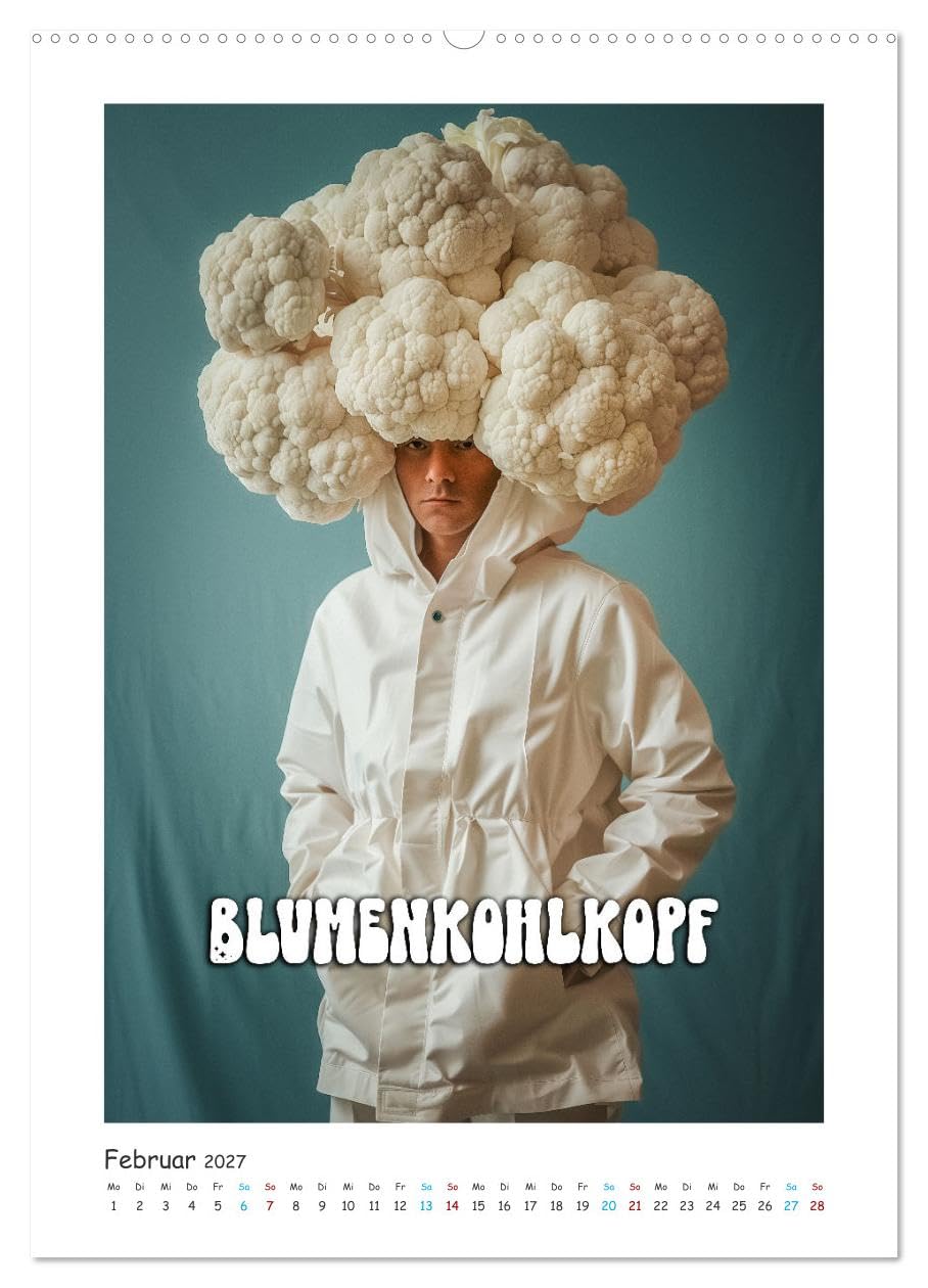 CALVENDO - Lach Dich fit ! (Wandkalender 2027 DIN A2 hoch), Monatskalender: Egal, ob Sie einen stressigen Tag im Büro haben oder einfach nur Ihre tägliche Dosis Humor genießen möchten – dieser Kalende