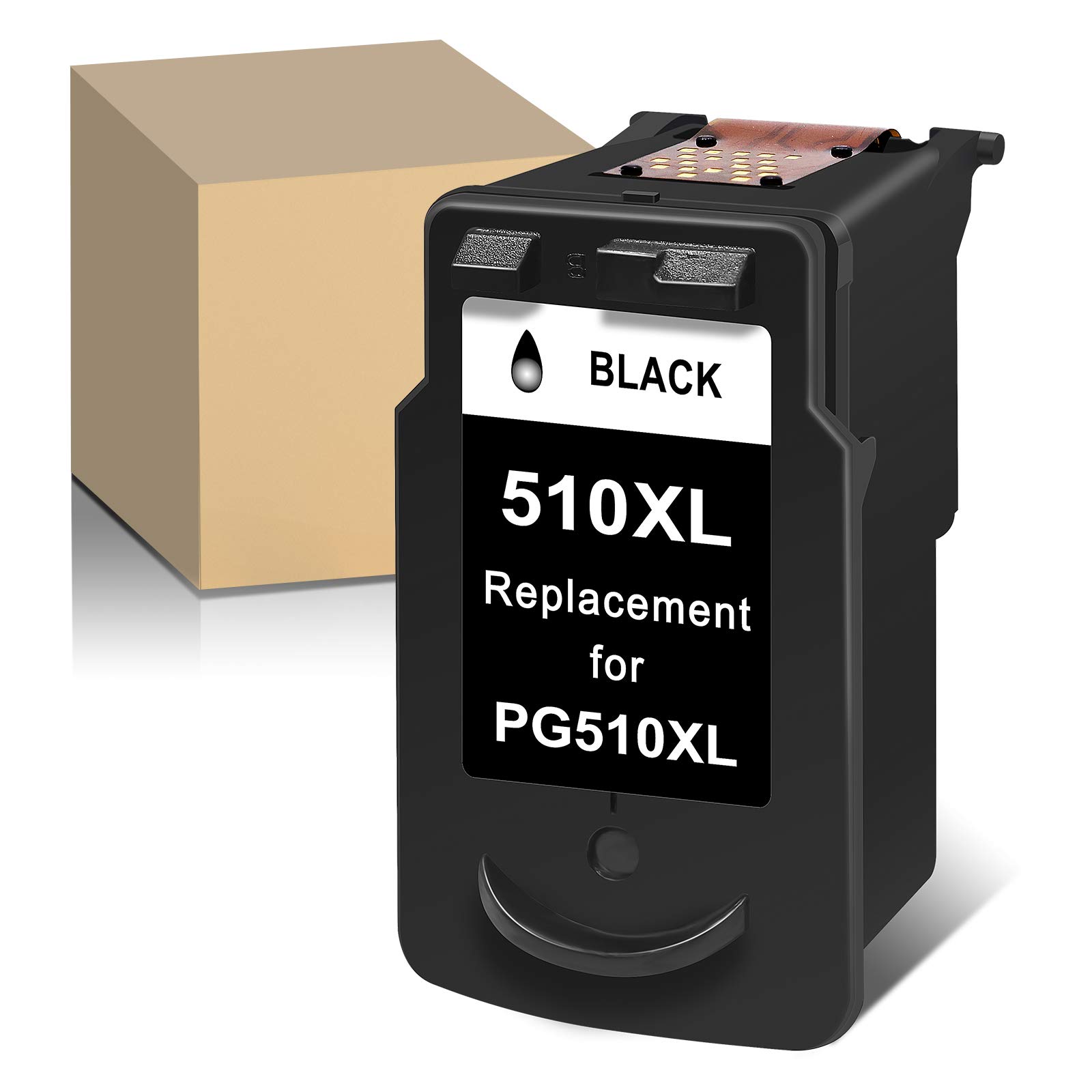 ATOPolyjet 510 XL Remanufactured Ink Cartridges for Canon PG510 PG-510XL Black Use in Pixma MX340 MP480 MP250 MX410 MP495 MP280 iP2702 MP490 MX330 MX320 MP499 MX420 MP240 MP270 MX350 iP2700 (1 Pack)